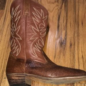 Unisex Cowboy Boots Leather